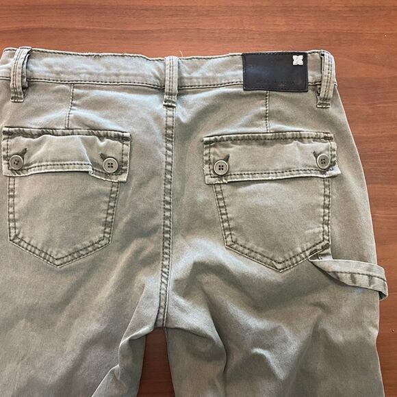 BCBGMAXAZRIA Olive Green Utility Skinny Pants – Size 28 - Picture 6 of 8